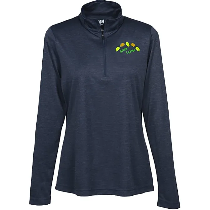 Zone Performance 1/4-Zip Pullover - Ladies' - Heathers - Full Color