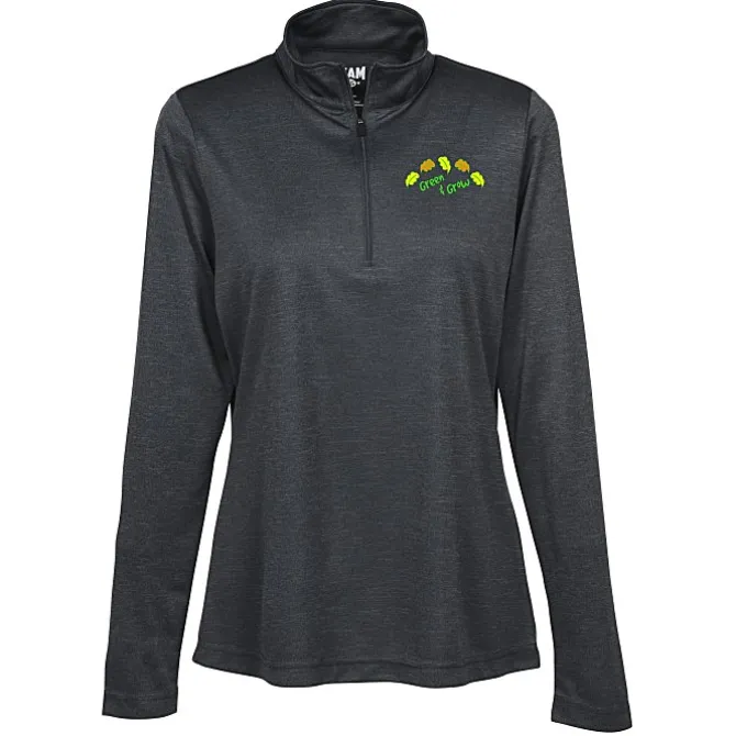 Zone Performance 1/4-Zip Pullover - Ladies' - Heathers - Full Color