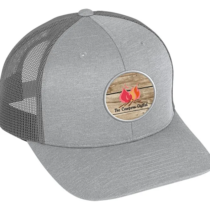 Zone Sonic Heather Trucker Cap - Full Color Patch - 24 hr